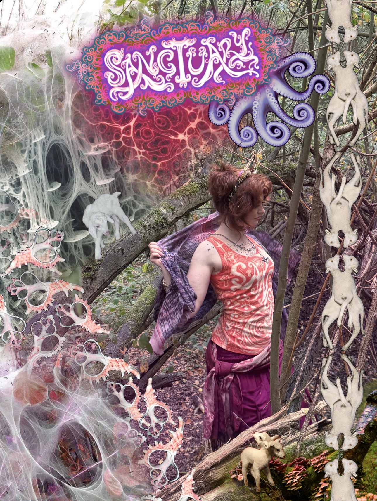AJ promotional artwork for Sanctuary