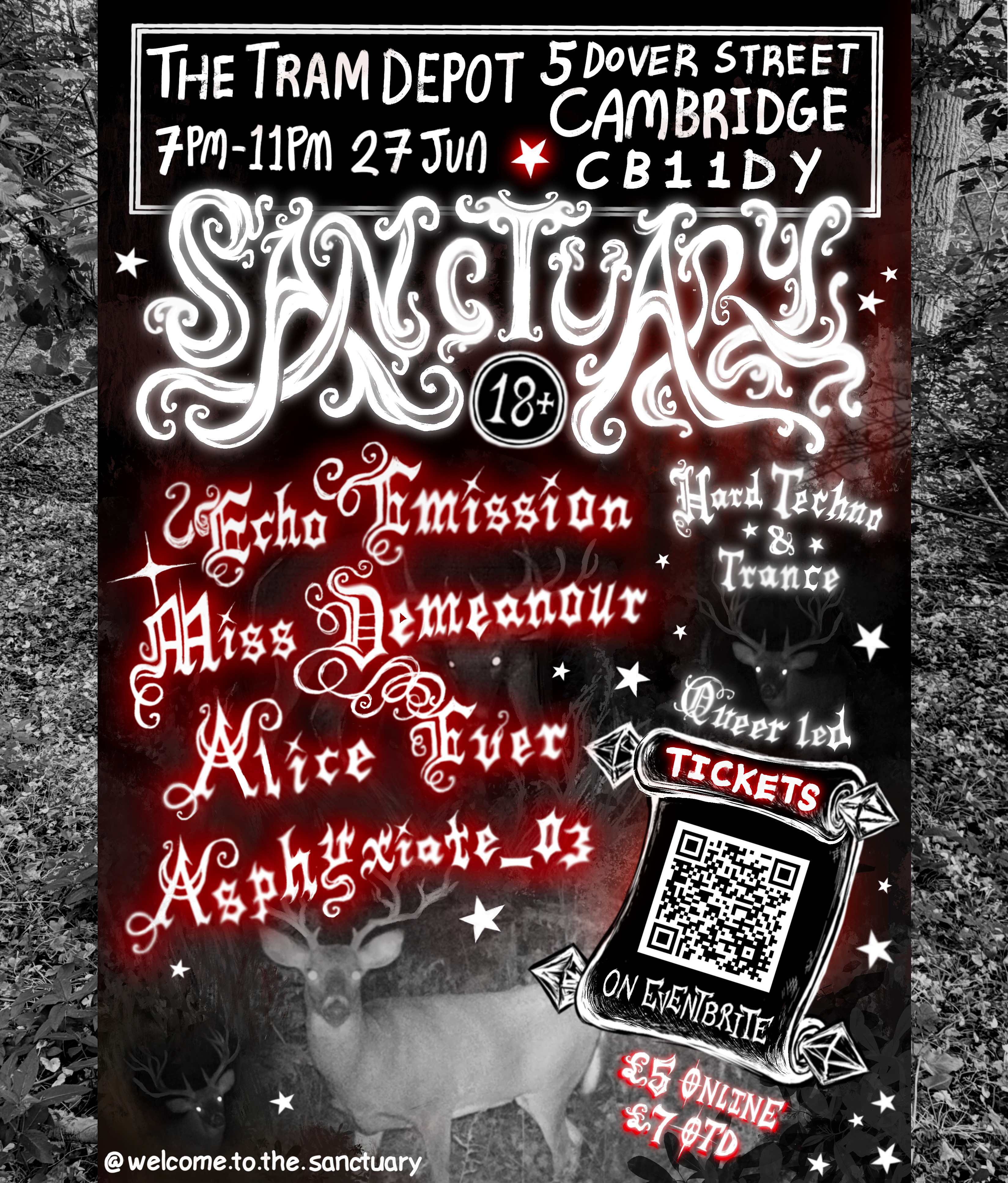 Sanctuary poster design one
