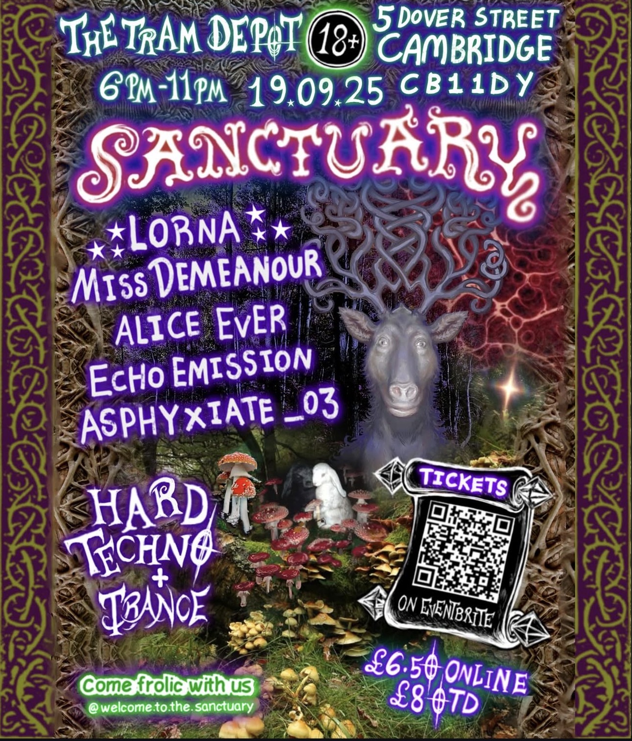 Sanctuary poster design two