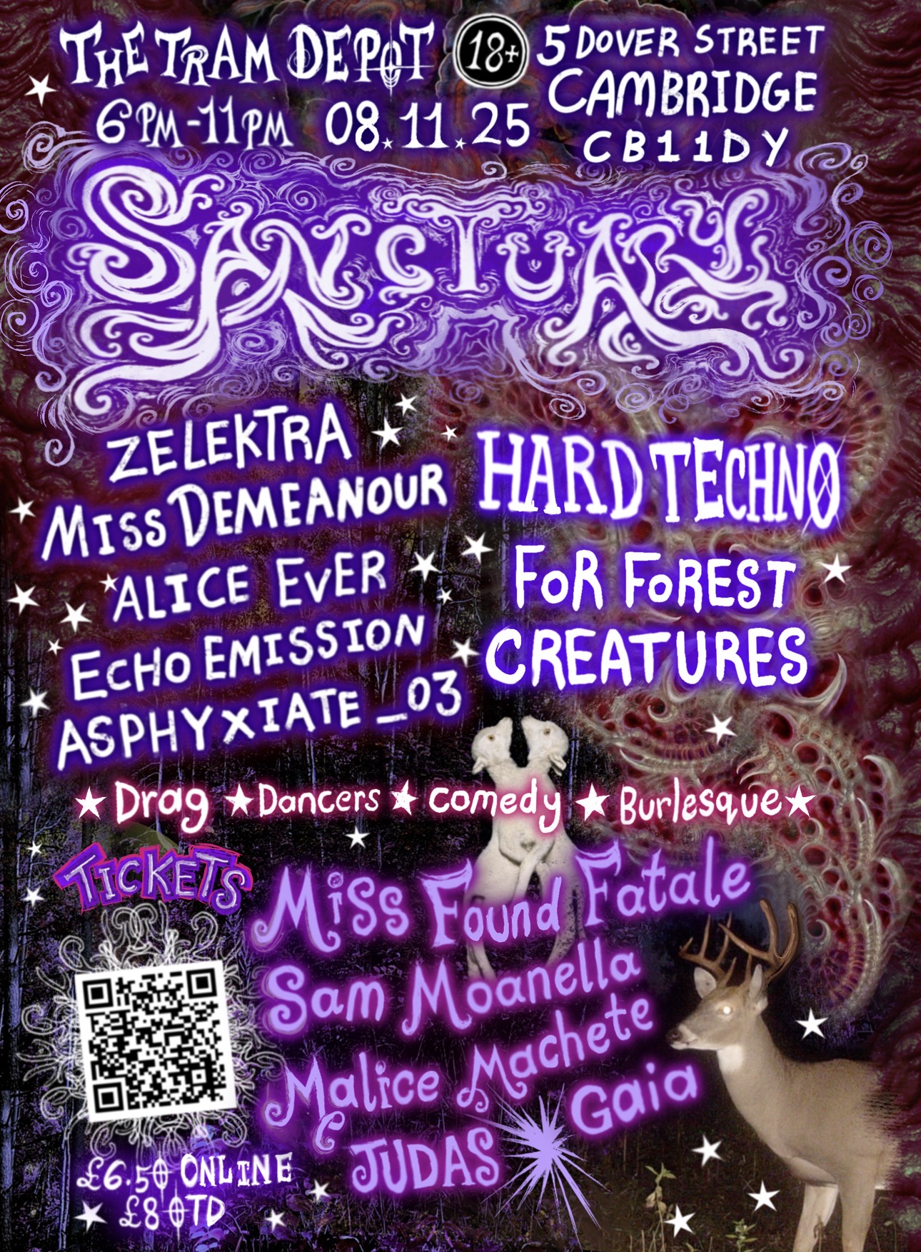 Sanctuary poster design three