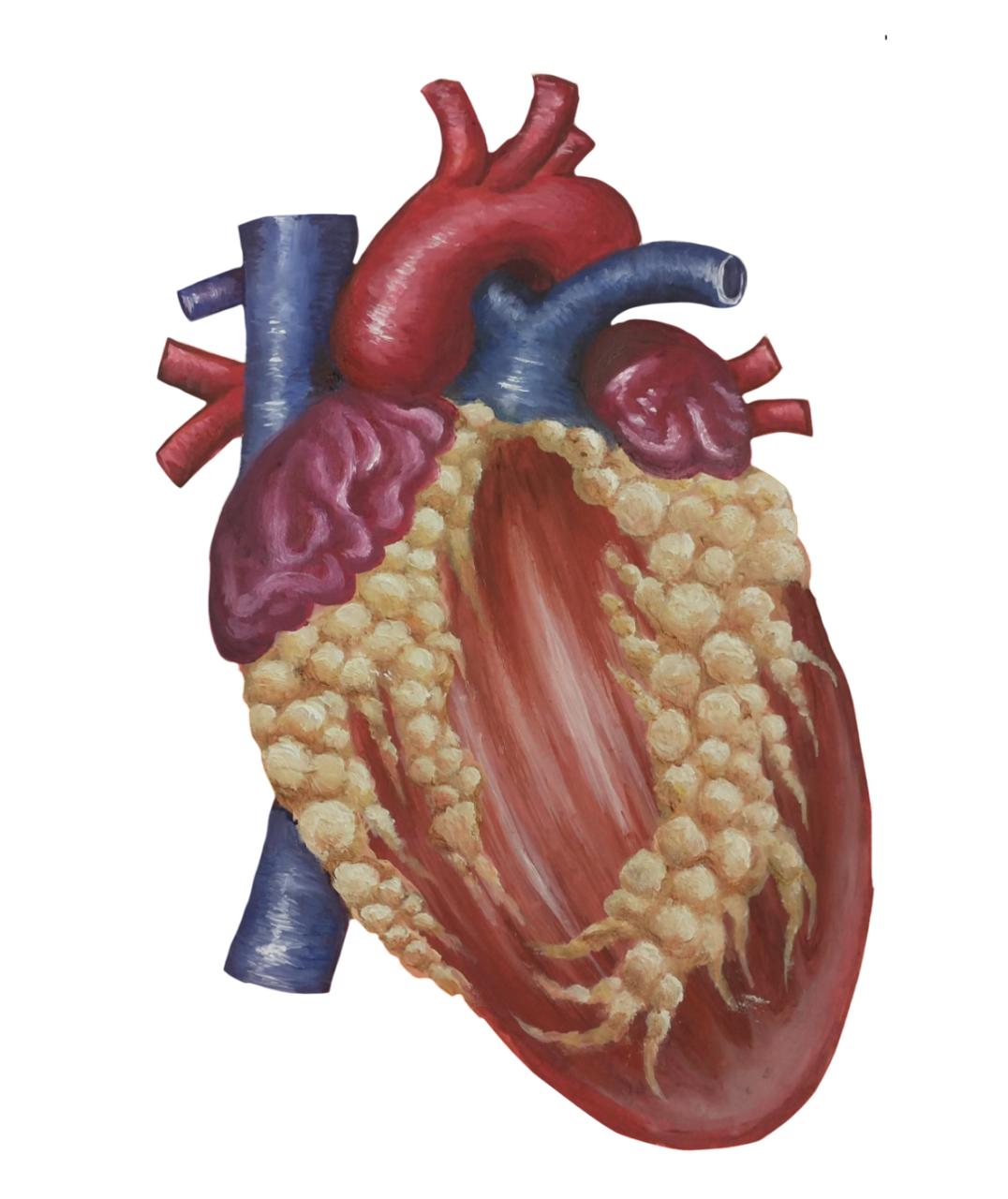 Heart painting